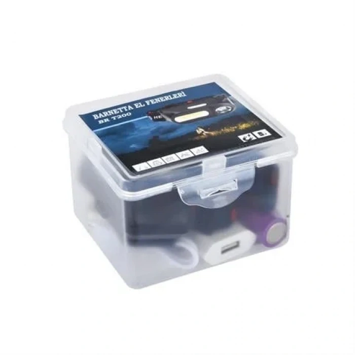 Barnetta BR T200 Led Şarjlı Kafa Feneri 18650 Pilli