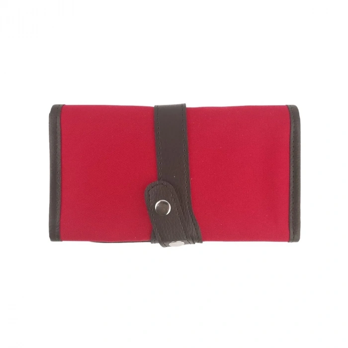 Bback Rulo Kalem Çantası 36 Bölümlü 45x19,5cm - Kırmızı