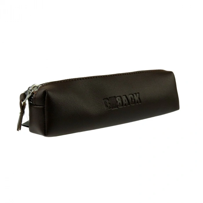 BBack Sanatsal Deri Kalemlik Kahve