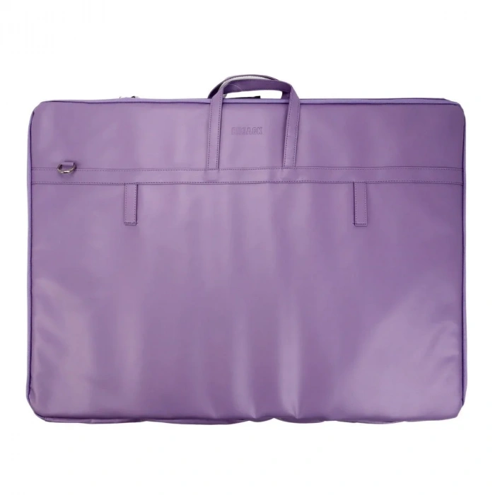 BBack Soft Deri Proje Çantası 55x75cm Lila