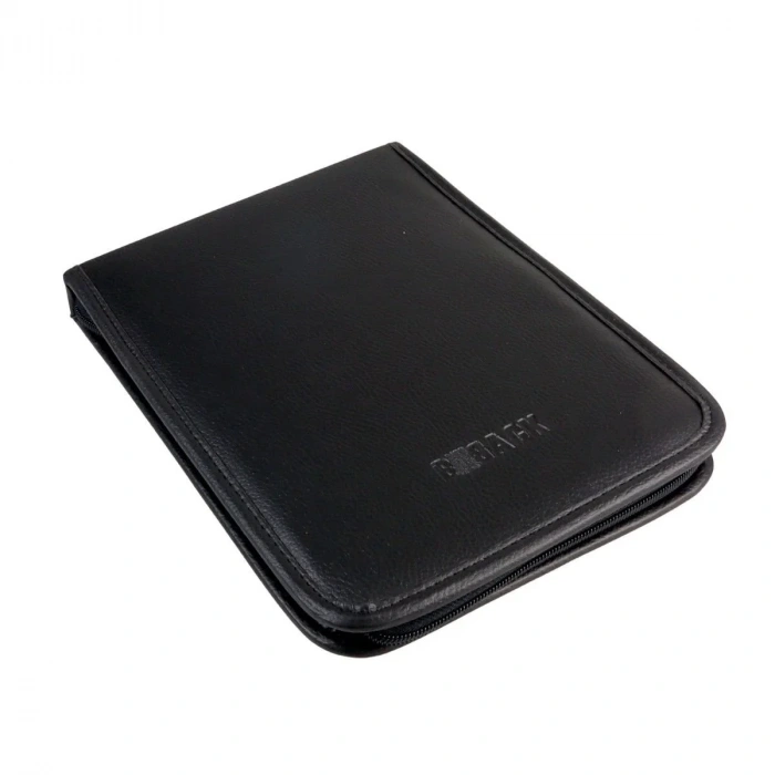 BBack Suni Deri Fermuarlı Sanatsal Çanta A5 20x26cm Kanatlı