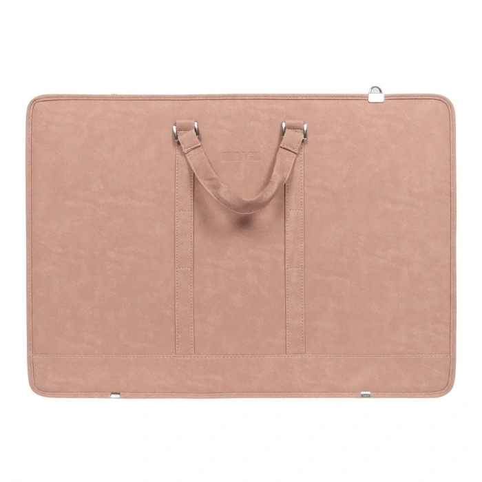 BBack Suni Deri Proje Çantası 40x55cm Pembe