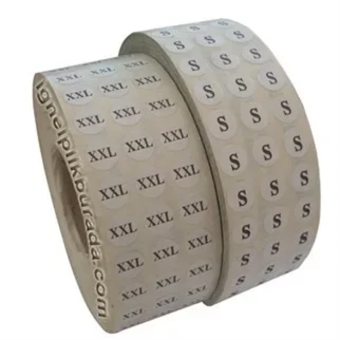 Beden Etiketi Xl (1 Rulo 3500 Adet)