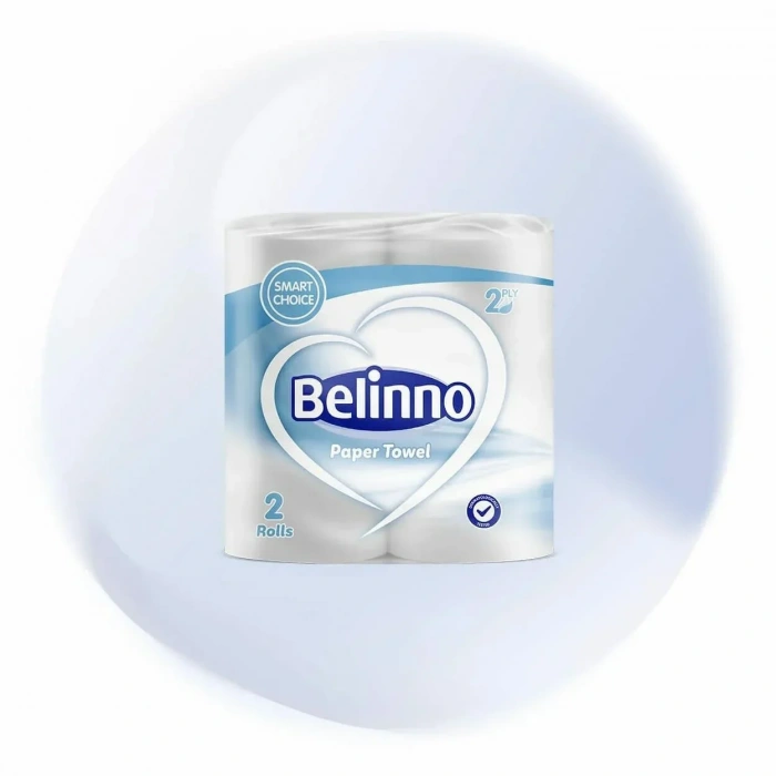 Belinno Rulo Havlu 2Li x 12 Pk. ( 24 Rulo )