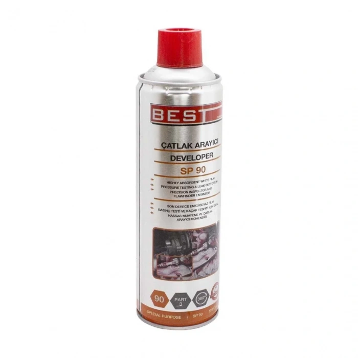 Best Çatlak Arayıcı Developer SP 90 Sprey (311-027) 500 ml