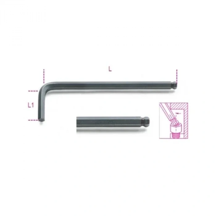 Beta Topuz Başlı Allen 96BP-AS 3/16