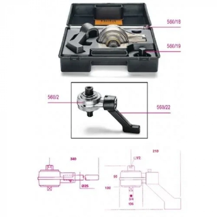 Beta Tork Arttırıcı Soketi 560/19