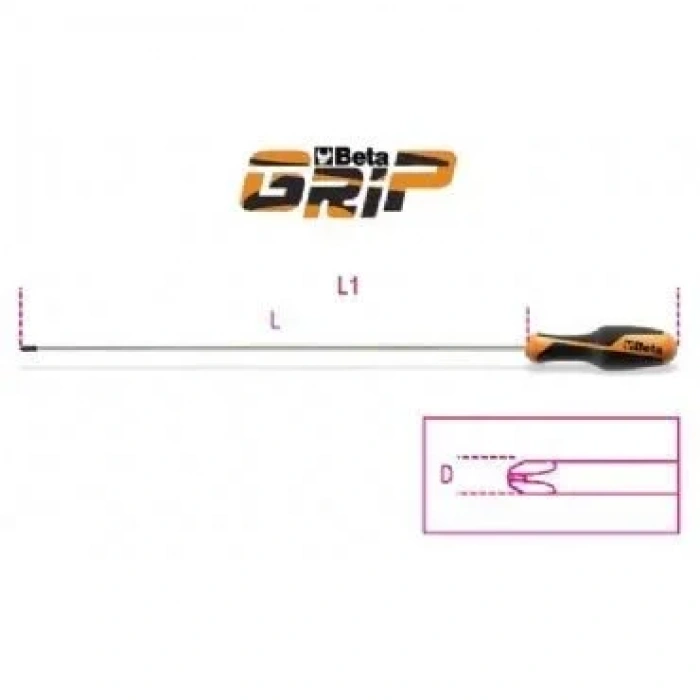 Beta Uzun Yıldız Tornavida 1262l 6x400