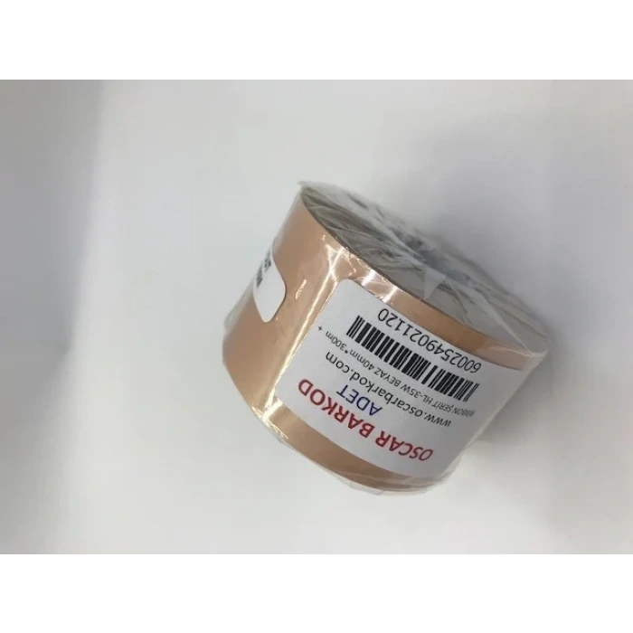 BEYAZ TEKSTİL RESİN RİBON 40 X 300 METRE