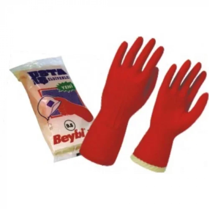 Beybi İş Eldiveni Kırmızı (çift)
