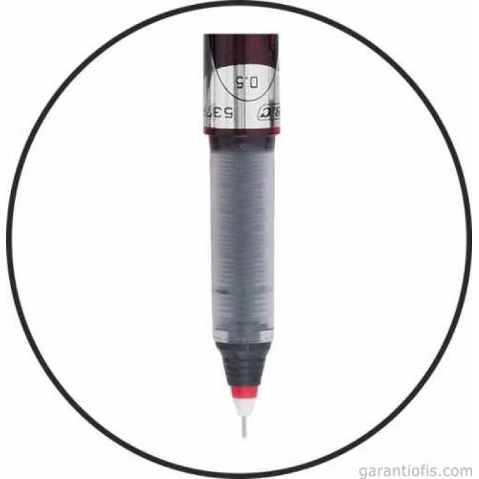 Bic 537R İğne Uçlu Kırmızı Roller Kalem (0,5 mm)
