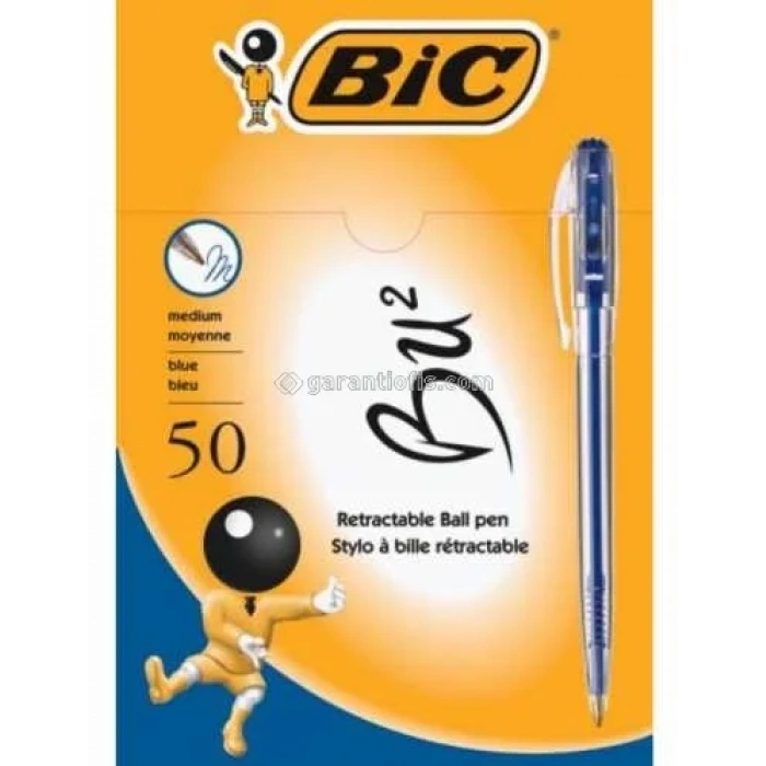 Bic Bu 2 Mekanik Kırmızı Tükenmez Kalem