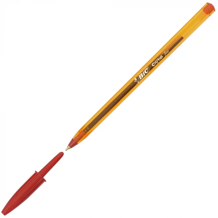 Bic Cristal Fine Kırmızı Tükenmez Kalem (50 li Paket)