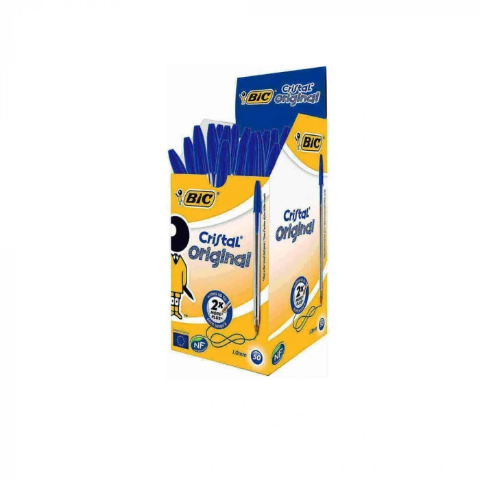 Bic Cristal Medium Tükenmez Kalem 1.0 mm Mavi