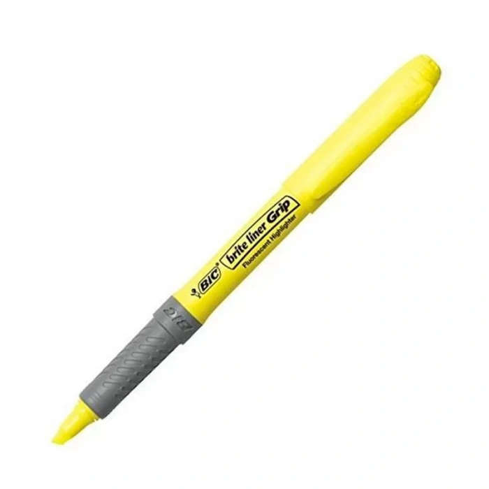 Bic Grip Fosforlu Kalem Sarı (811935)