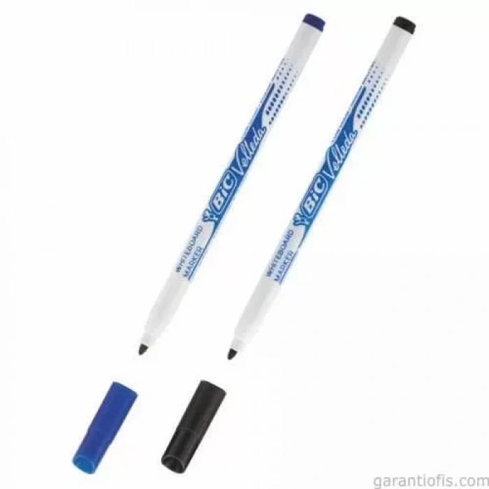 Bic Velleda 1721 Mavi İnce Gövdeli Yazı Tahtası Kalemi