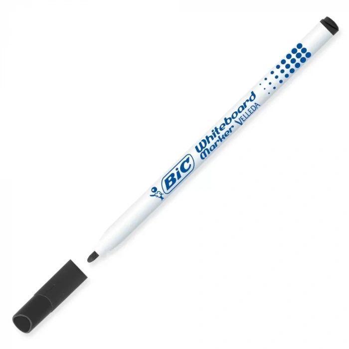 Bic Velleda 1721 Siyah İnce Yazı Tahtası Kalemi