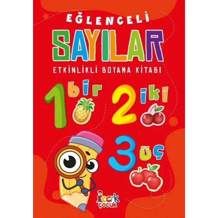 BICIRIK EĞLENCELİ SAYILAR ETKİNLİKLİ BOYAMA KİTABI