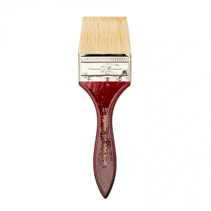 Bigpoint 105 Serisi Doğal Kıl Yassı Zemin Fırçası No: 2.5