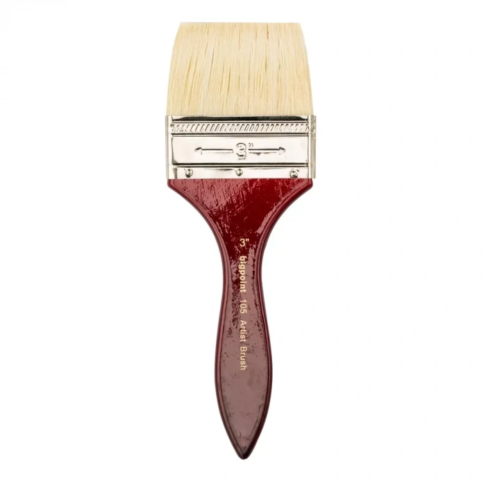 Bigpoint 105 Serisi Doğal Kıl Yassı Zemin Fırçası No: 3