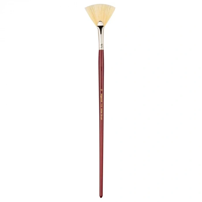 Bigpoint 113 Serisi Doğal Kıl Yelpaze Fırça No: 12