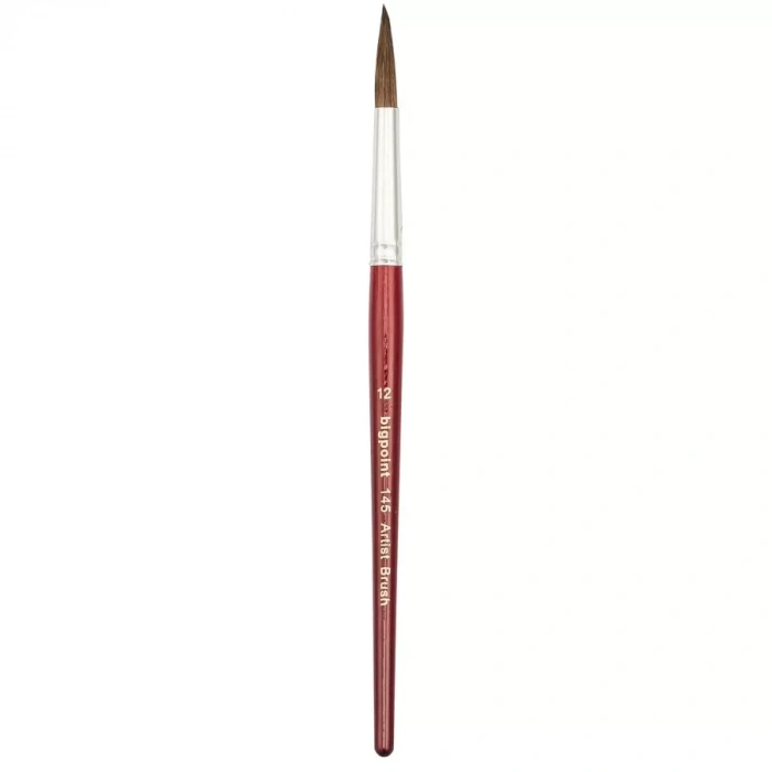 Bigpoint 145 Serisi Midilli Kılı Yuvarlak Fırça No: 12