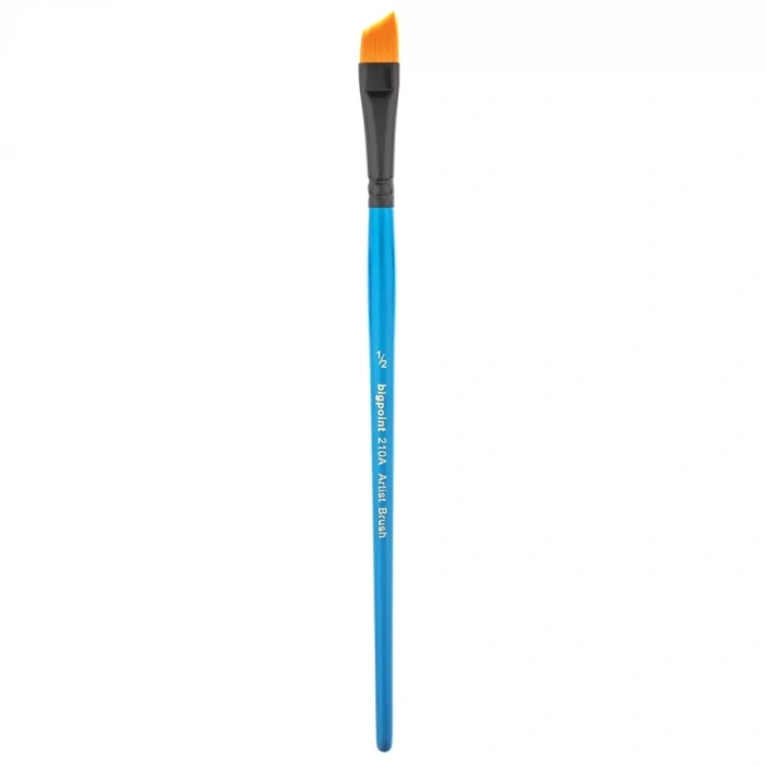 Bigpoint 210a Serisi Sentetik Kıl Yan Kesik Fırça No: 1/2