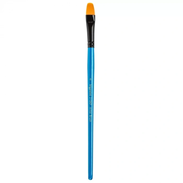Bigpoint 210kf Serisi Sentetik Kıl Kedi Dili Fırça No: 8