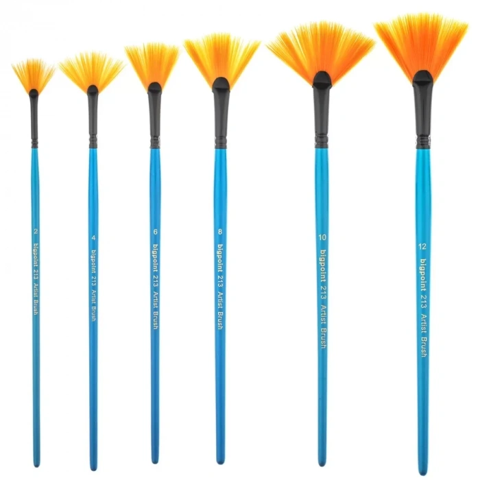 Bigpoint 213 Serisi Sentetik Kıl Yelpaze Fırça No: 10