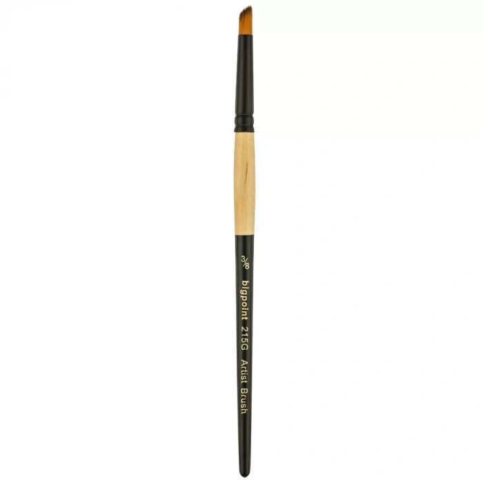 Bigpoint 215G Serisi Sentetik Kıl Geyik Ayağı Fırça No: 3/8