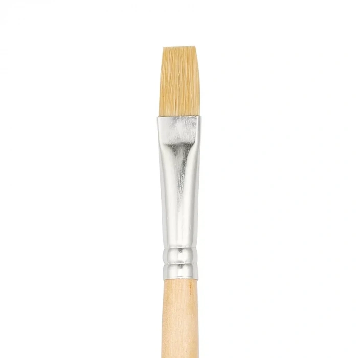 Bigpoint 258f Serisi Doğal Kıl Düz Kesik Fırça No: 14