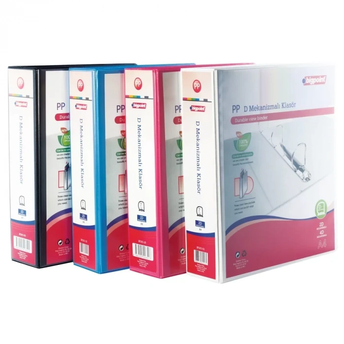 Bigpoint 2d Mekanizmalı Klasör 7 Cm Siyah