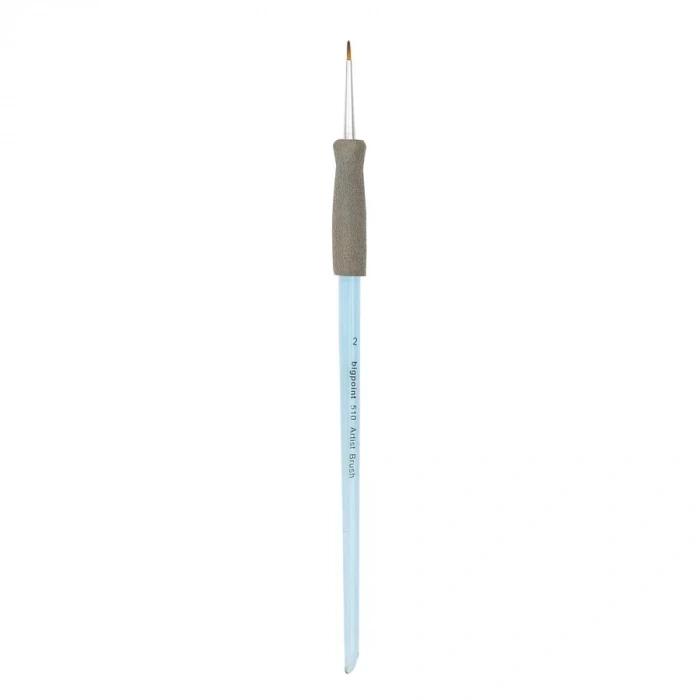 Bigpoint 510 Serisi Sentetik Kıl Akrilik Sap Yuvarlak Fırça No: 2