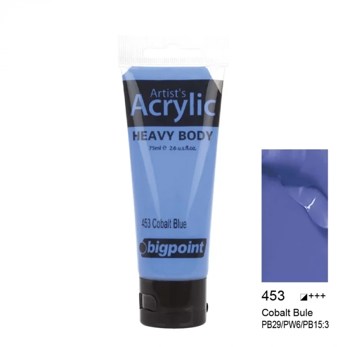 Bigpoint Akrilik Boya 75 Ml Cobalt Blue 453