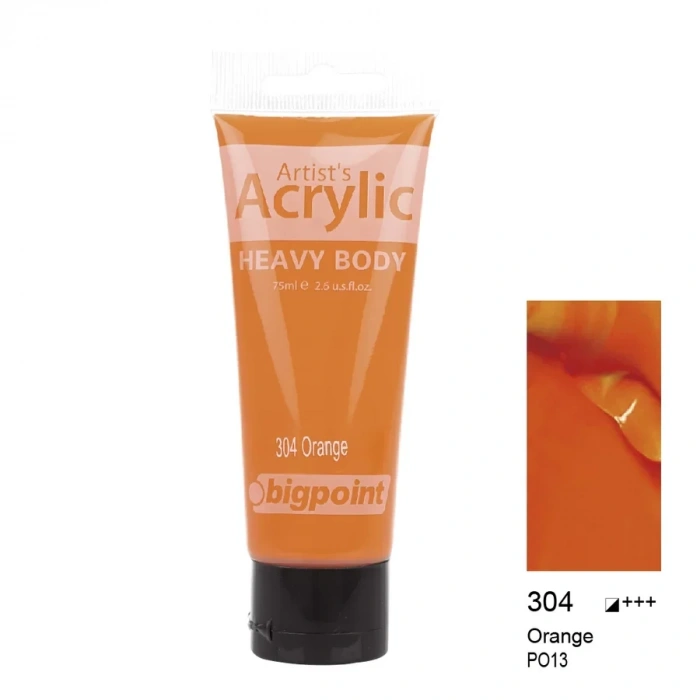 Bigpoint Akrilik Boya 75 Ml Orange 304