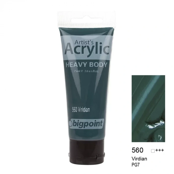 Bigpoint Akrilik Boya 75 Ml Viridian 560