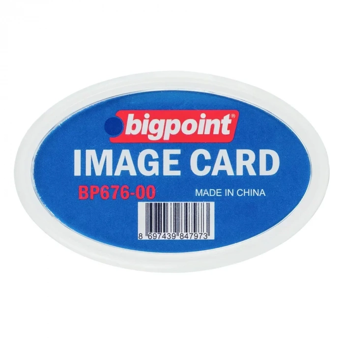 Bigpoint Akrilik İsimlik Oval Şeffaf