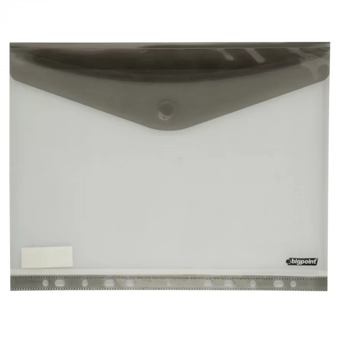 Bigpoint Bp250 Yan Cırtlı Dosya Siyah (12 Li Paket)