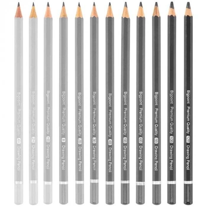 Bigpoint Dereceli Kalem 12li Metal Kutu