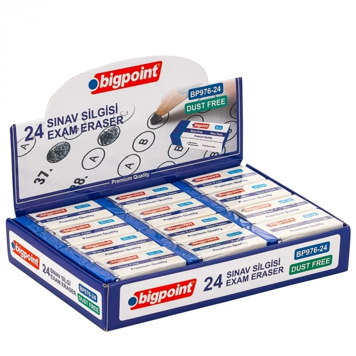 Bigpoint Dust-Free Sinav Silgisi Mavi