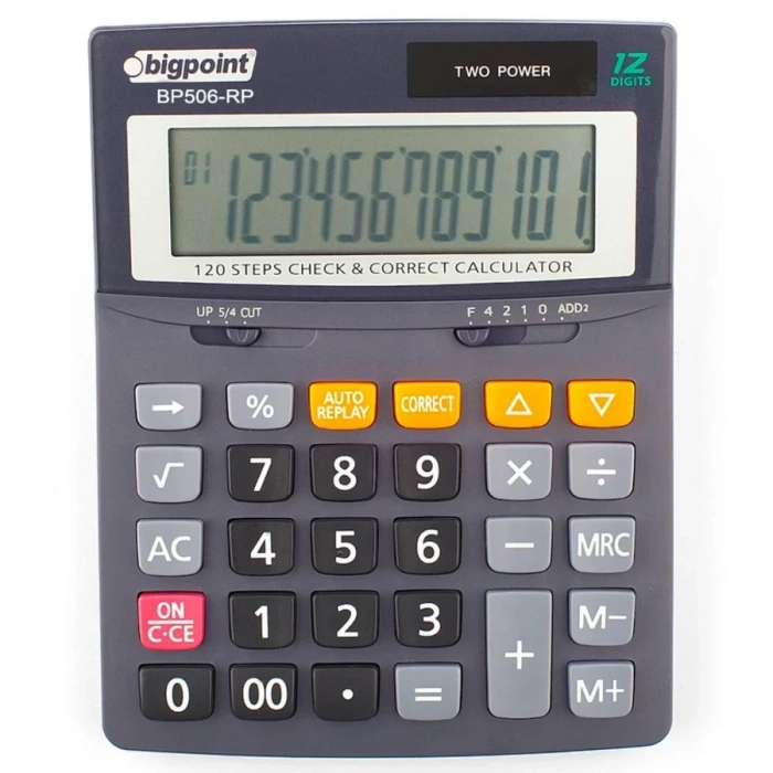 Bigpoint Hesap Makinesi 12 Hane (rp)