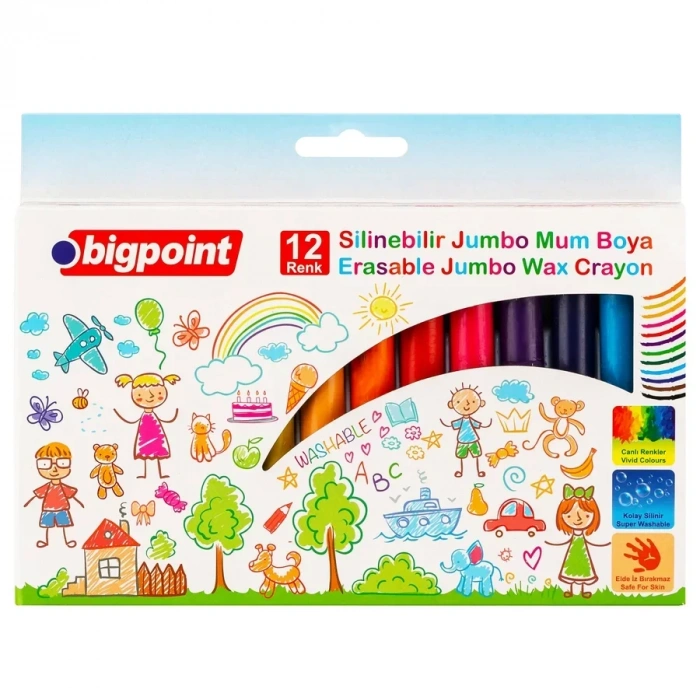 Bigpoint Jumbo Mum Boya(silinebilir) 12 Renk