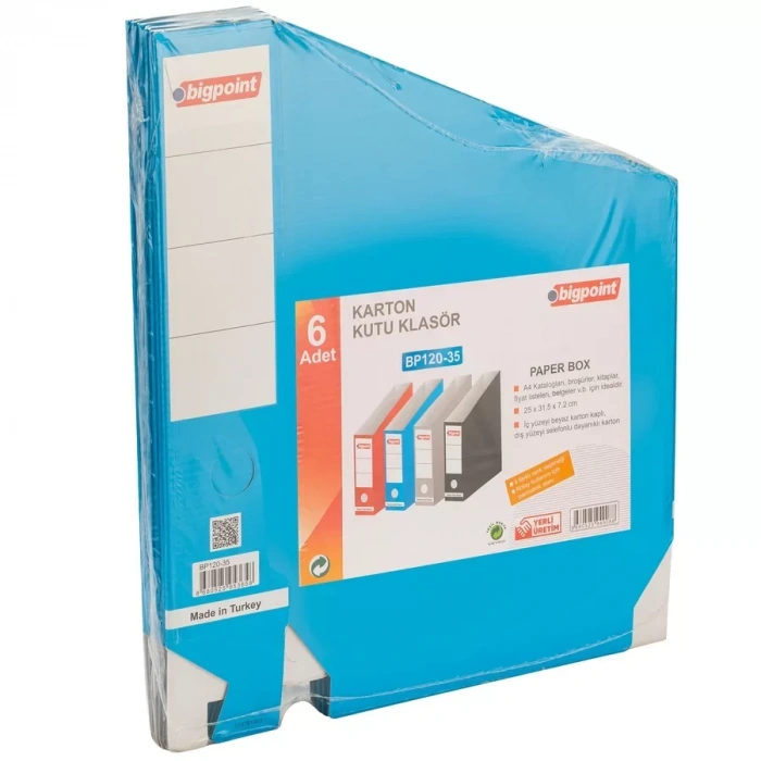 Bigpoint Karton Kutu Klasör Mavi