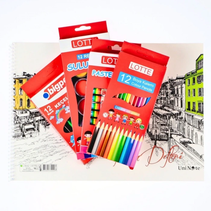 Bigpoint Okul Boyama Seti 6lı