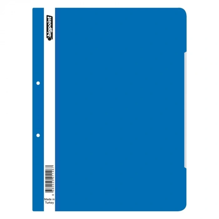Bigpoint Plastik Mavi BP295 Telli Dosya (50 li Paket)