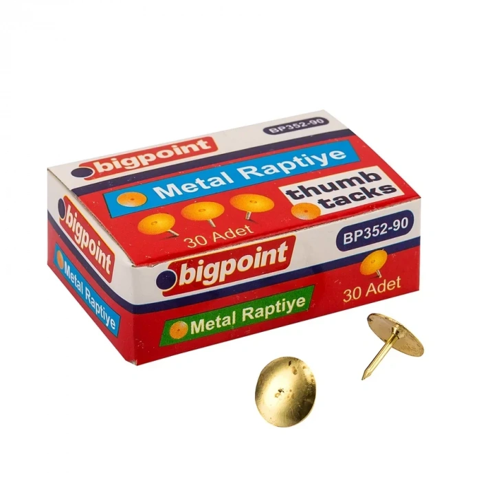 Bigpoint Raptiye Metal Sarı (Pirinç)