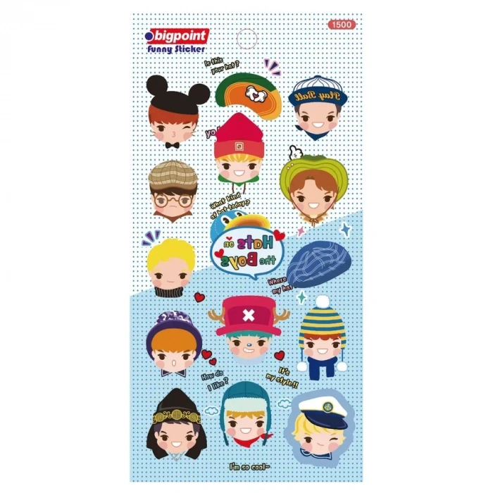 Bigpoint Sticker Erkek Çocukları