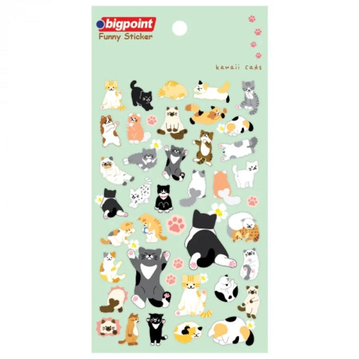 Bigpoint Sticker Kawaii Kedileri