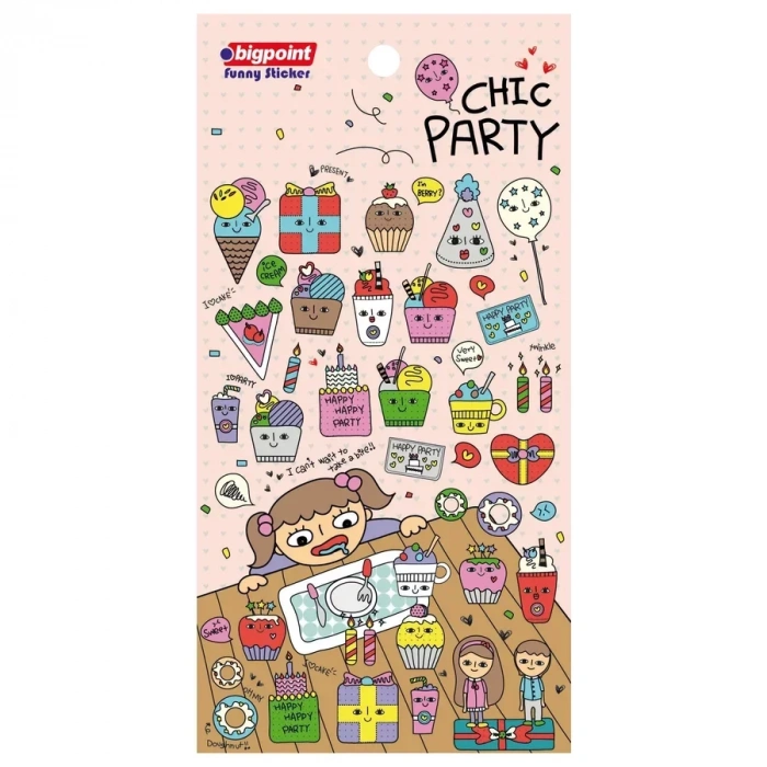 Bigpoint Sticker Parti