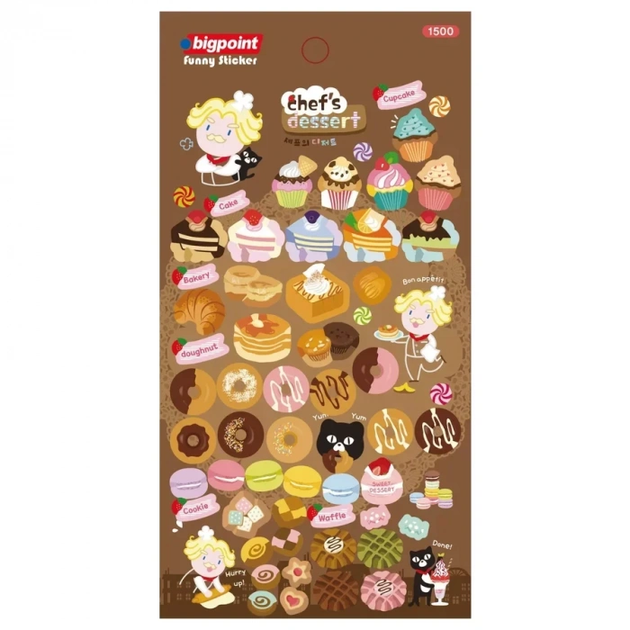 Bigpoint Sticker Şefin Tatlıları